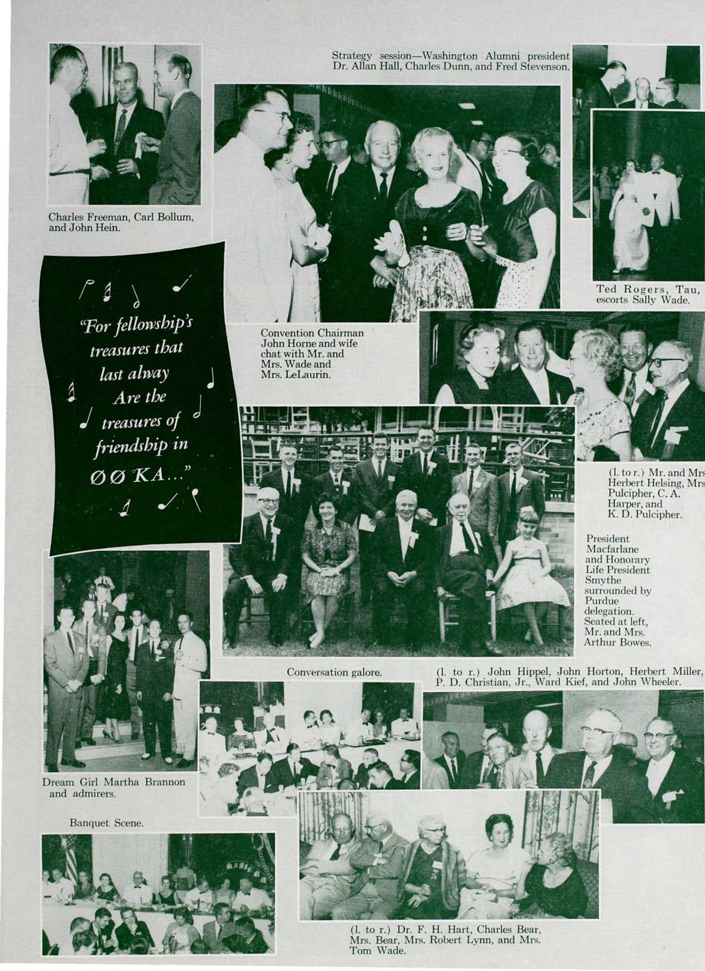 For Fellowship's Treasures That Last Always Are The Treasures Of Friendship in PiKa